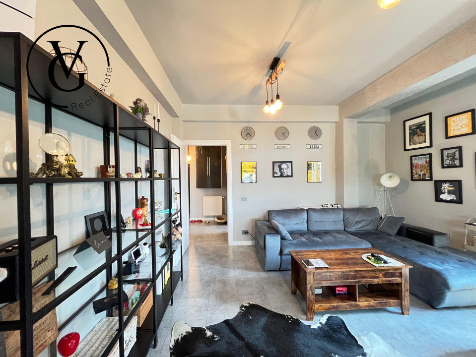 Apartament decomandat 2 camere 2 băi - renovat - Bucureștii Noi