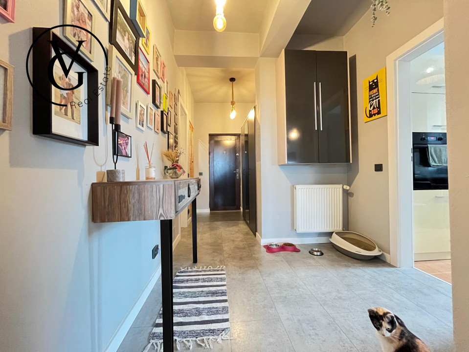 Apartament decomandat 2 camere 2 băi - renovat - Bucureștii Noi