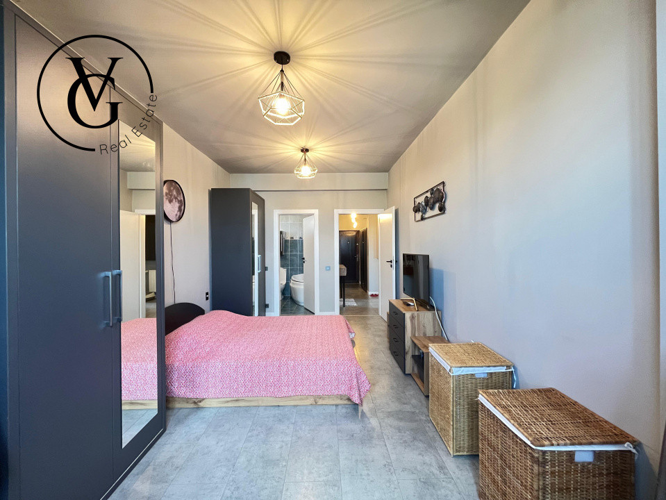 Apartament decomandat 2 camere 2 băi - renovat - Bucureștii Noi