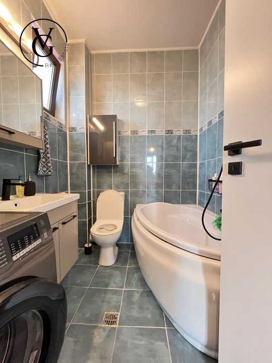 Apartament decomandat 2 camere 2 băi - renovat - Bucureștii Noi