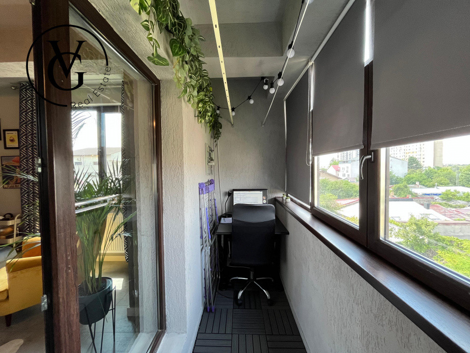 Apartament decomandat 2 camere 2 băi - renovat - Bucureștii Noi
