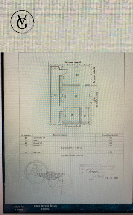 Apartament 2 camere Mega Image- Hanul cu Peste