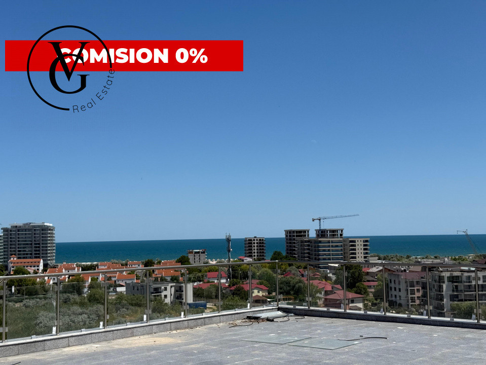 Penthouse - Vedere catre lac si mare - Terasa 250 mp -Mamaia Sat