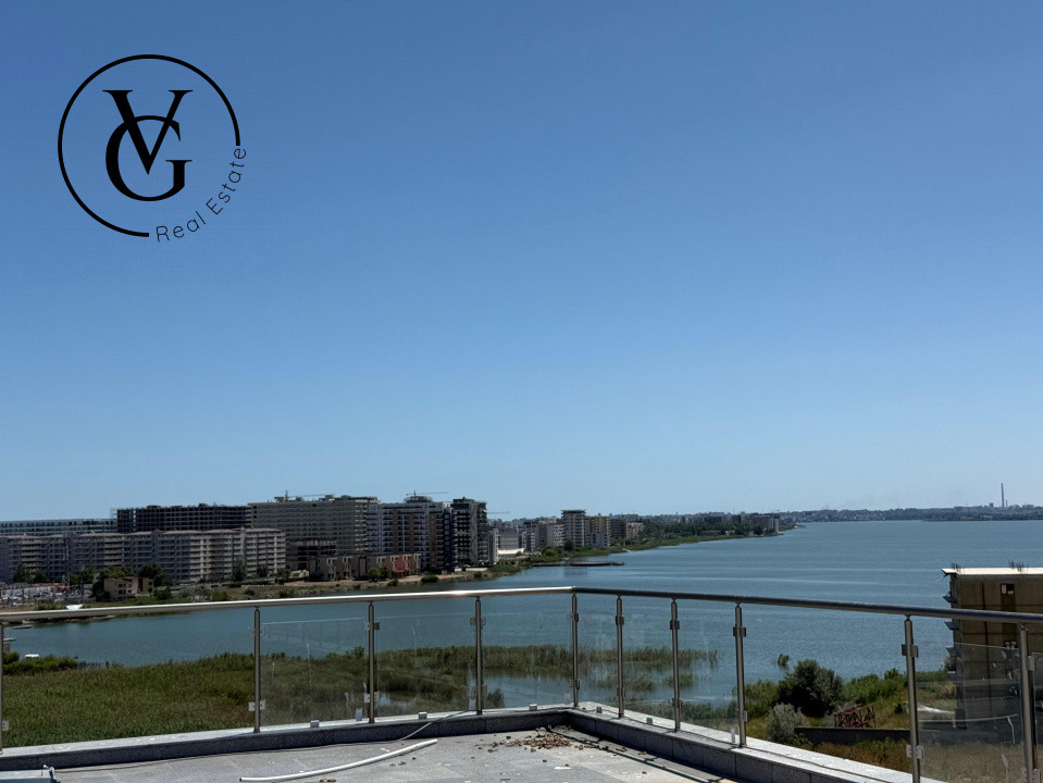 Penthouse - Vedere catre lac si mare - Terasa 250 mp -Mamaia Sat