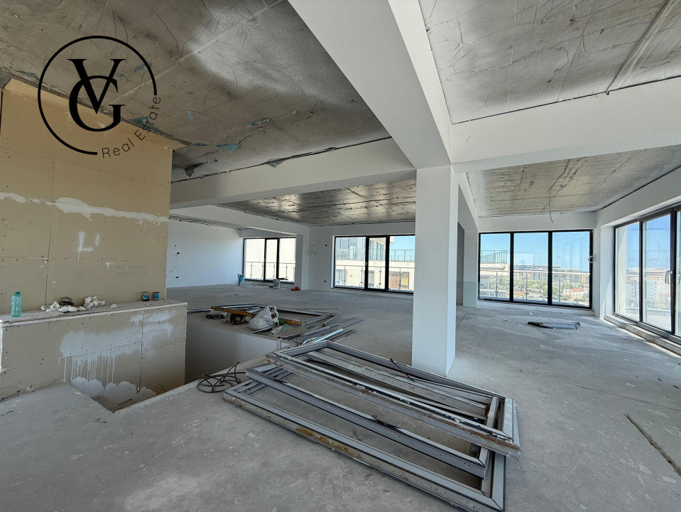 Penthouse - Vedere catre lac si mare - Terasa 250 mp -Mamaia Sat