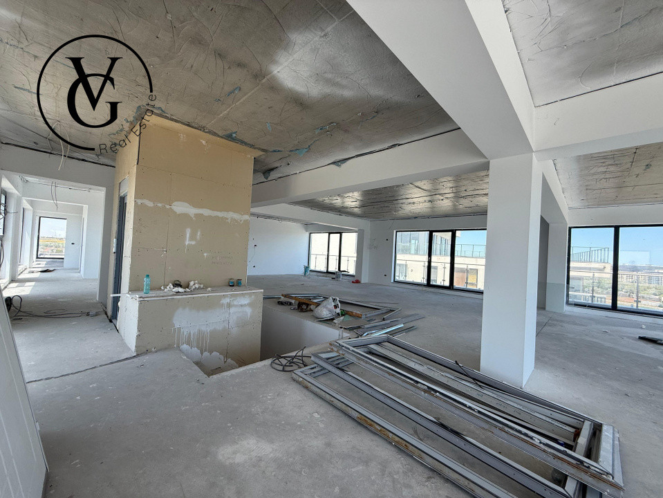 Penthouse - Vedere catre lac si mare - Terasa 250 mp -Mamaia Sat