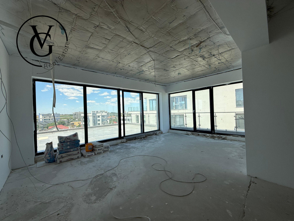 Penthouse - Vedere catre lac si mare - Terasa 250 mp -Mamaia Sat