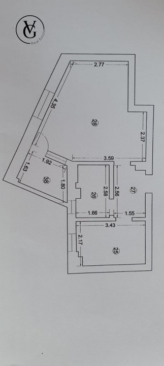 Apartament 2 camare hotel Opera