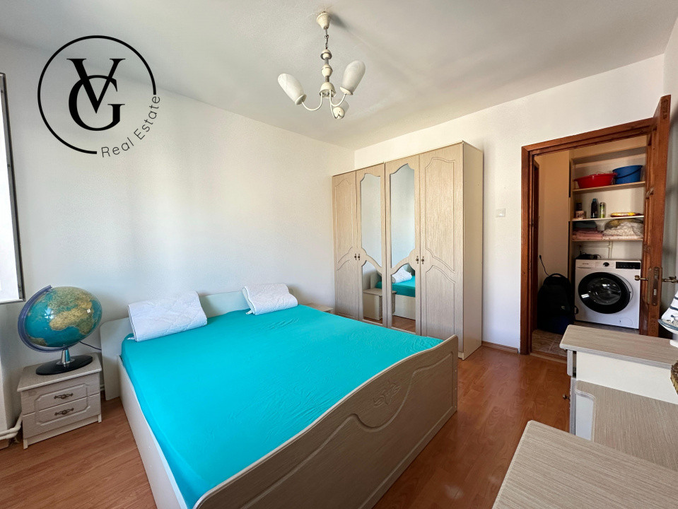 Apartament decomandat 3 camere - Dacia - centrală termică