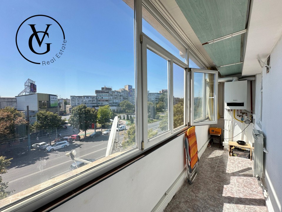 Apartament decomandat 3 camere - Dacia - centrală termică