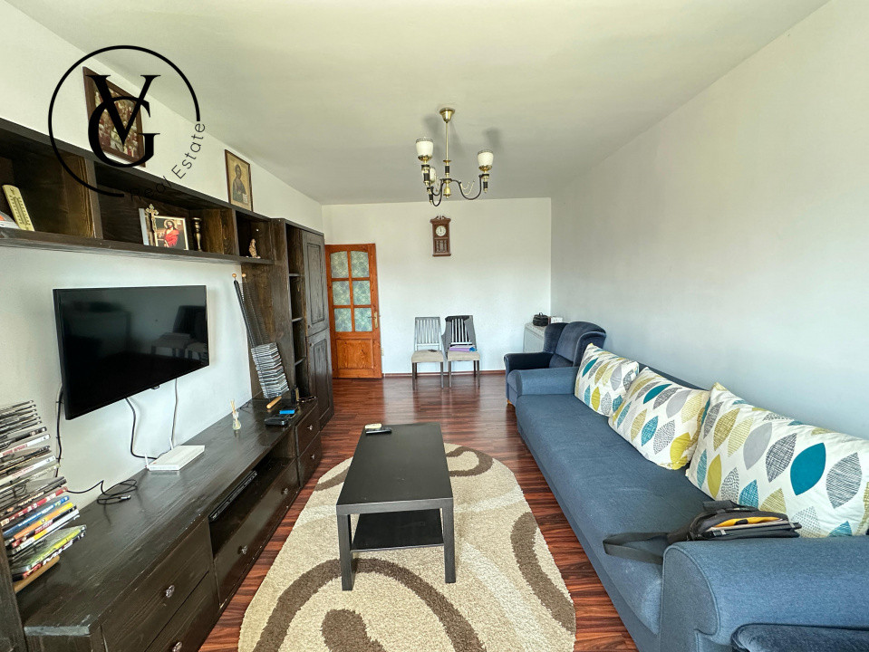 Apartament decomandat 3 camere - Dacia - centrală termică