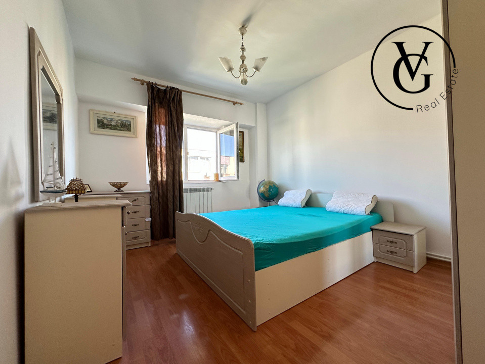 Apartament decomandat 3 camere - Dacia - centrală termică