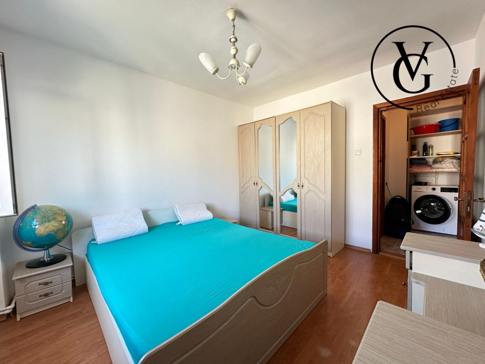 Apartament decomandat 3 camere - Dacia - centrală termică