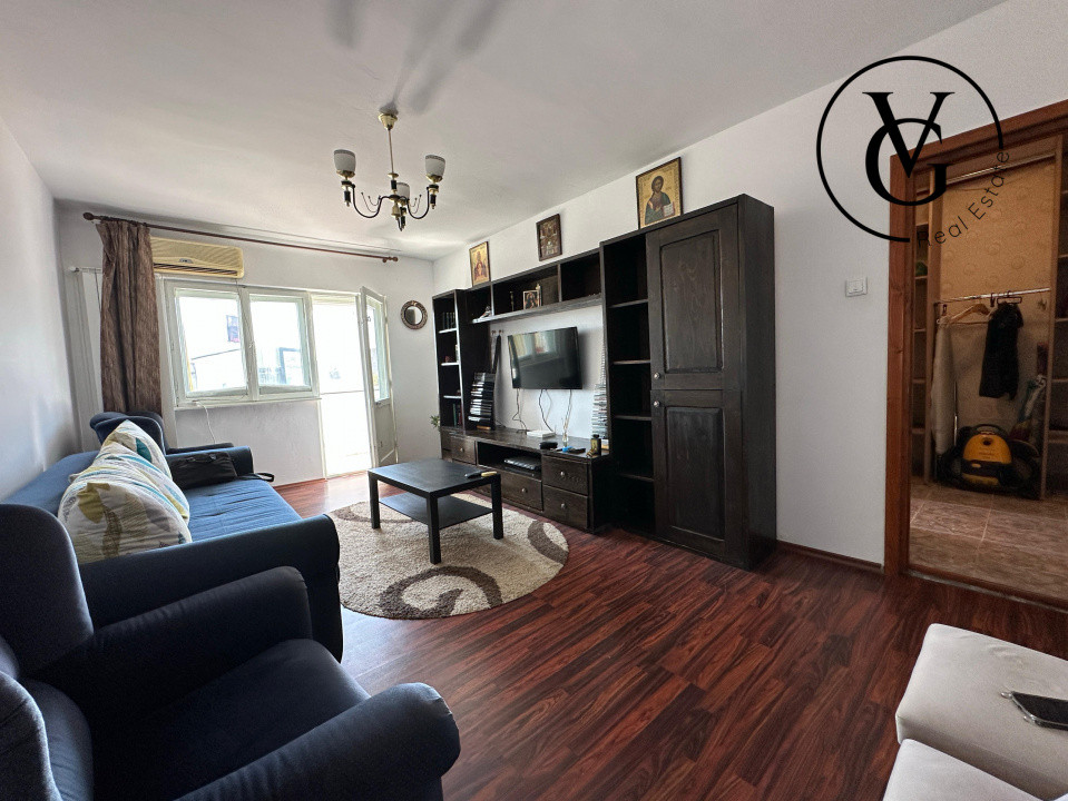 Apartament decomandat 3 camere - Dacia - centrală termică