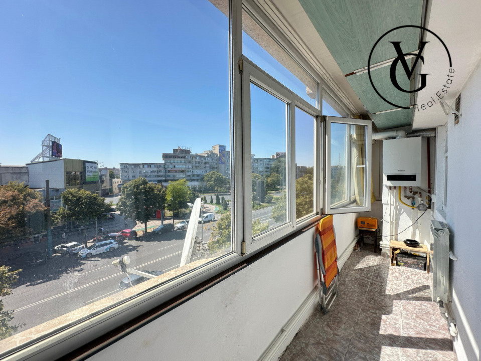 Apartament decomandat 3 camere - Dacia - centrală termică