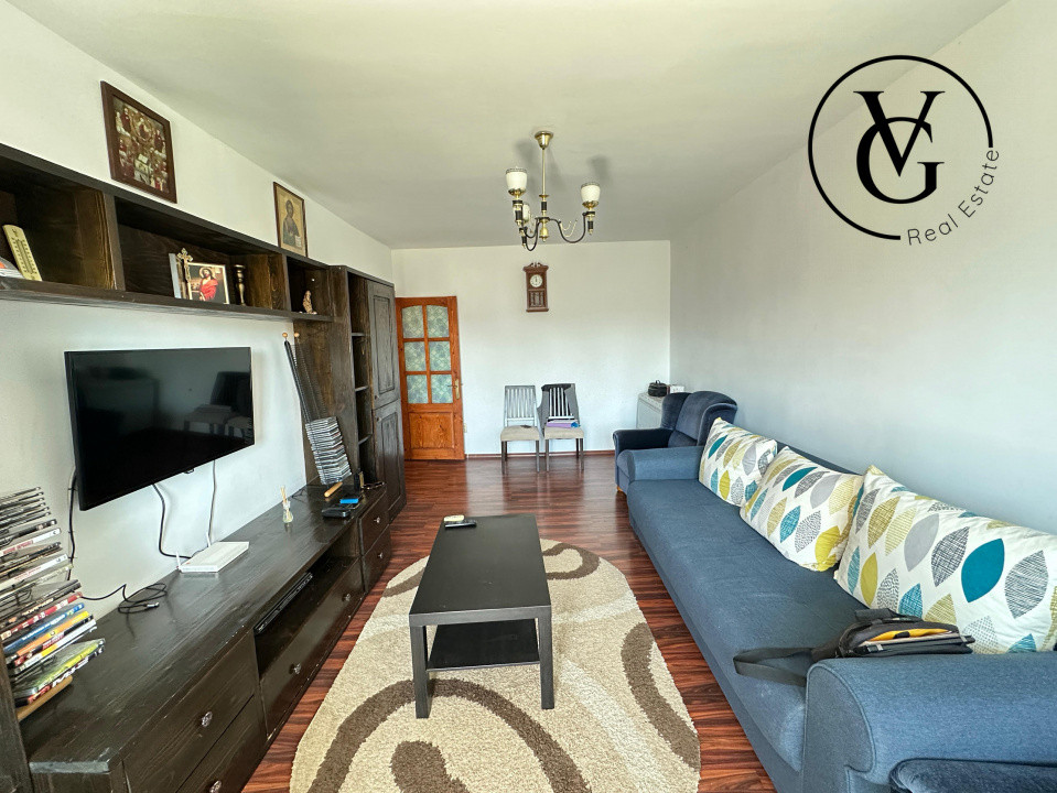 Apartament decomandat 3 camere - Dacia - centrală termică