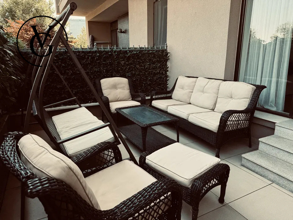 Inchiriez Apartament 2 camere cu terasa in Aviatiei, City Point