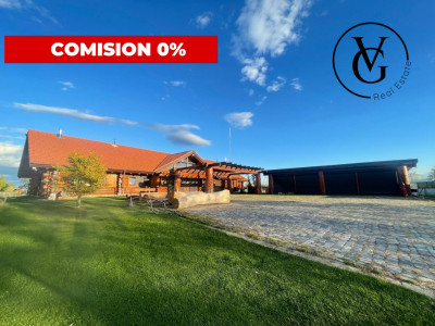 Domeniu complet utilat 4,9 ha, cu iazuri și Vila premium - Grădiștea