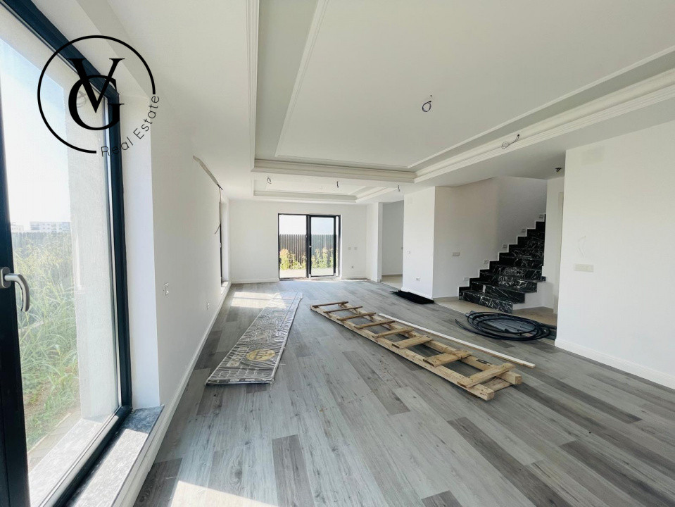 Casa cu etaj in Tunari - Finisaje Premium - Mobilata Partial