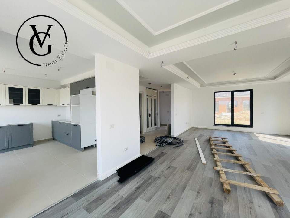 Casa cu etaj in Tunari - Finisaje Premium - Mobilata Partial