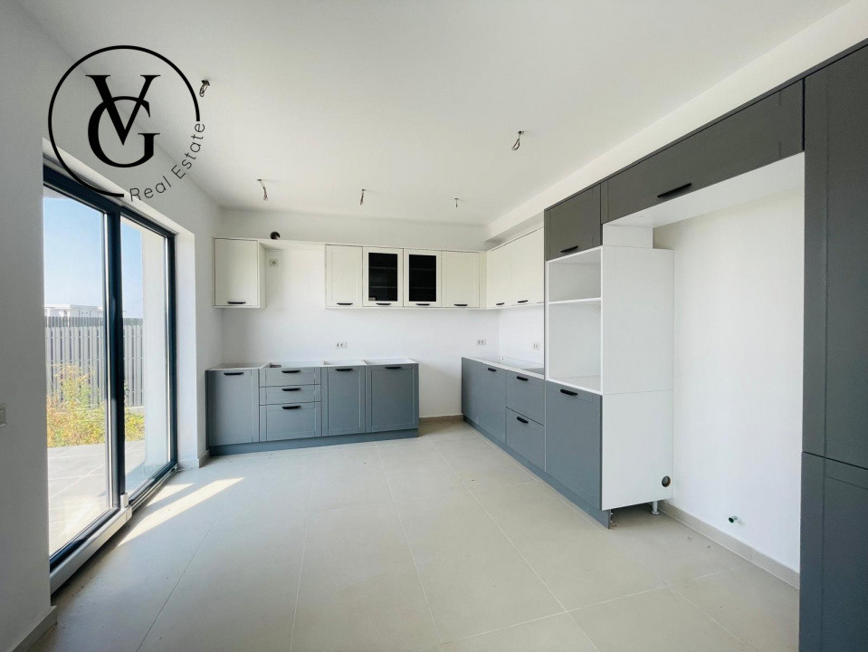 Casa cu etaj in Tunari - Finisaje Premium - Mobilata Partial