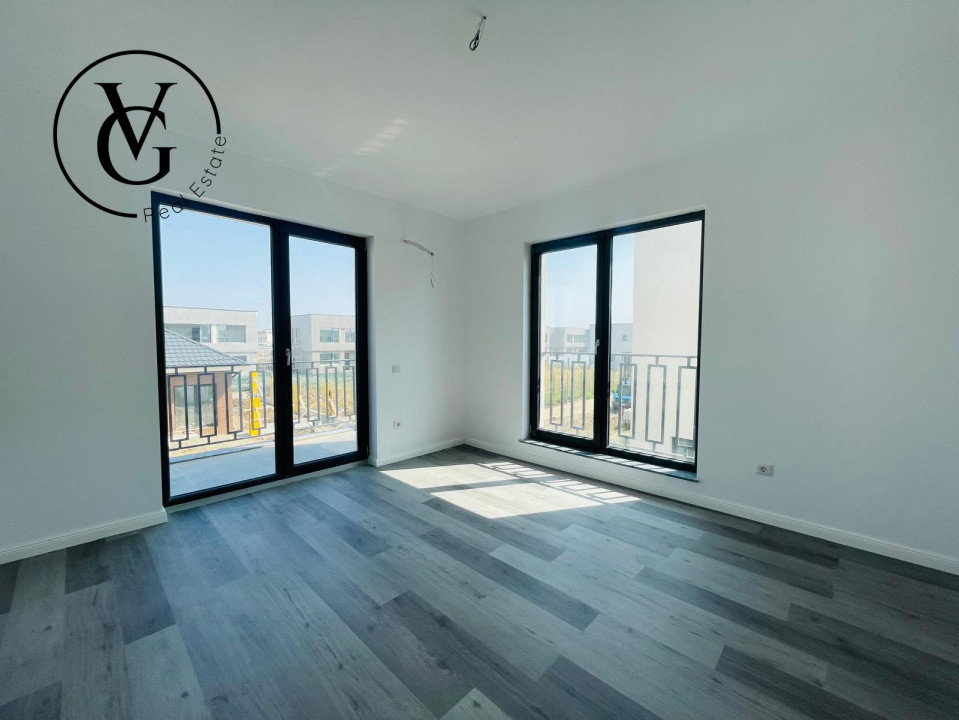 Casa cu etaj in Tunari - Finisaje Premium - Mobilata Partial