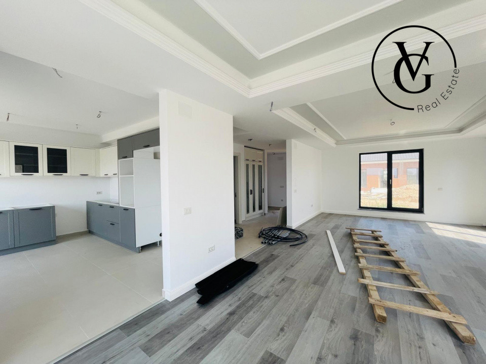 Casa cu etaj in Tunari - Finisaje Premium - Mobilata Partial