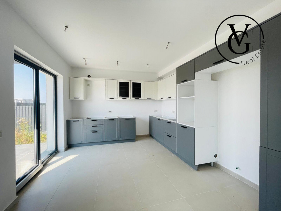 Casa cu etaj in Tunari - Finisaje Premium - Mobilata Partial