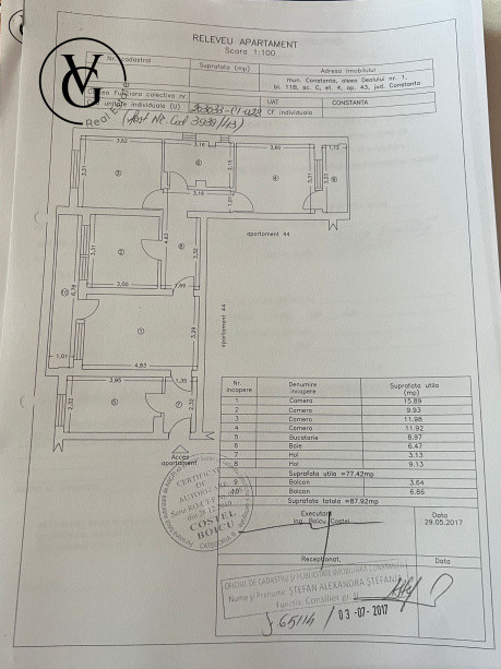 APARTAMENT DE 4 CAMERE TOMIS NORD