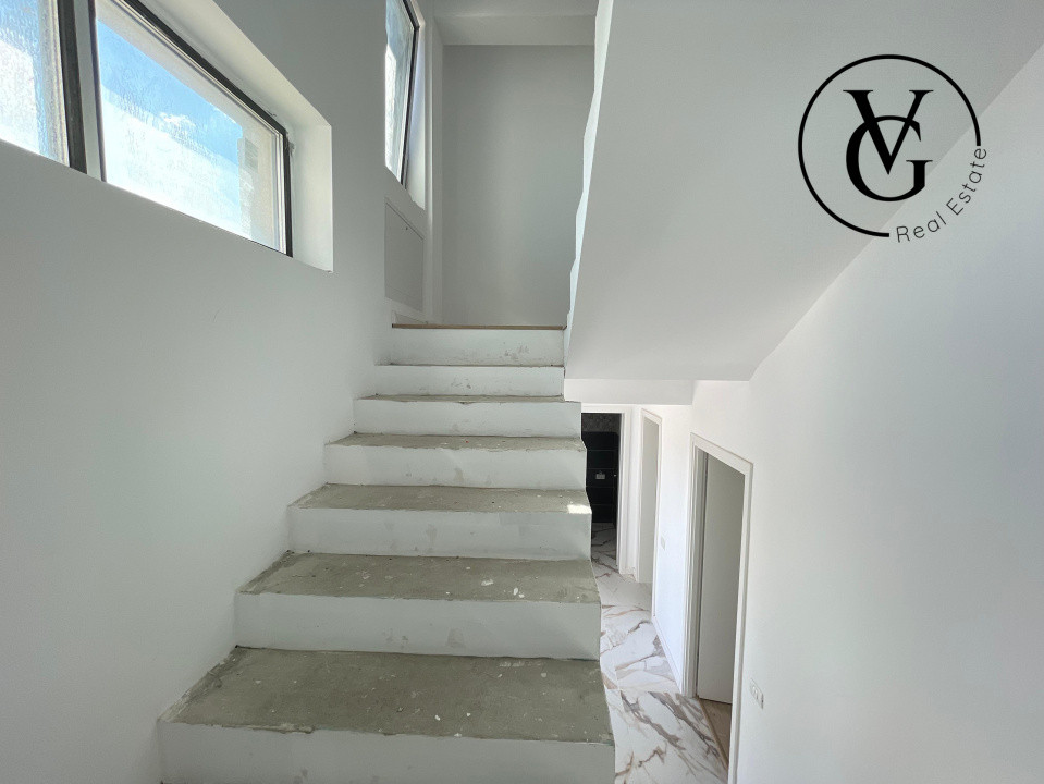 Vila Moderna - Ovidiu - Vedere catre lac (construcție 2025)