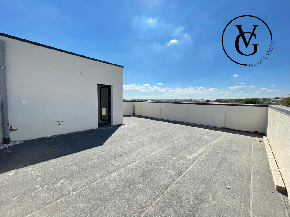 Vila Moderna - Ovidiu - Vedere catre lac (construcție 2025)