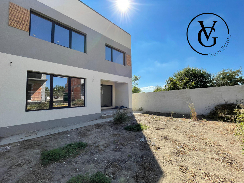 Vila Moderna - Ovidiu - Vedere catre lac (construcție 2025)