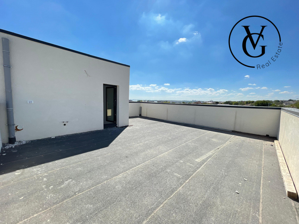 Vila Moderna - Ovidiu - Vedere catre lac (construcție 2025)