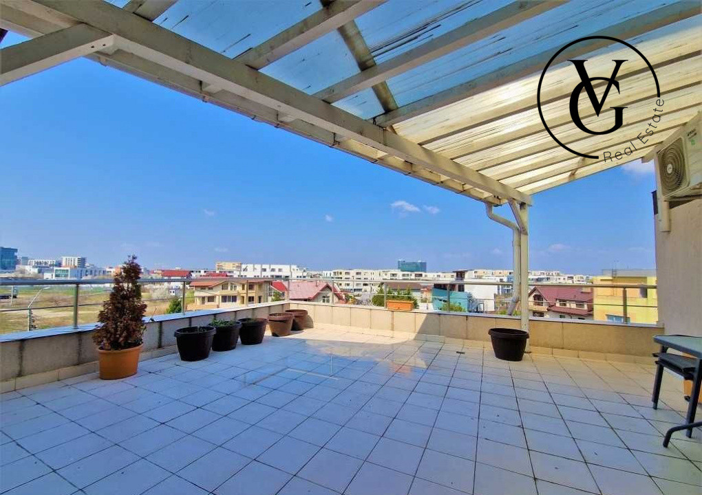 Apartament 2 camere tip penthouse 120mp I terasa 40mp I Pipera