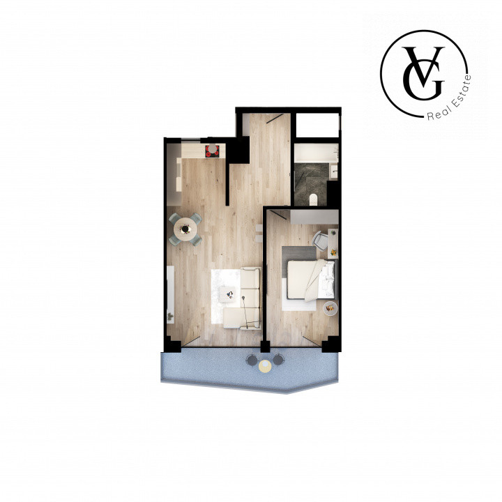 Apartament 2 camere - LakeSide Home - predare 2025