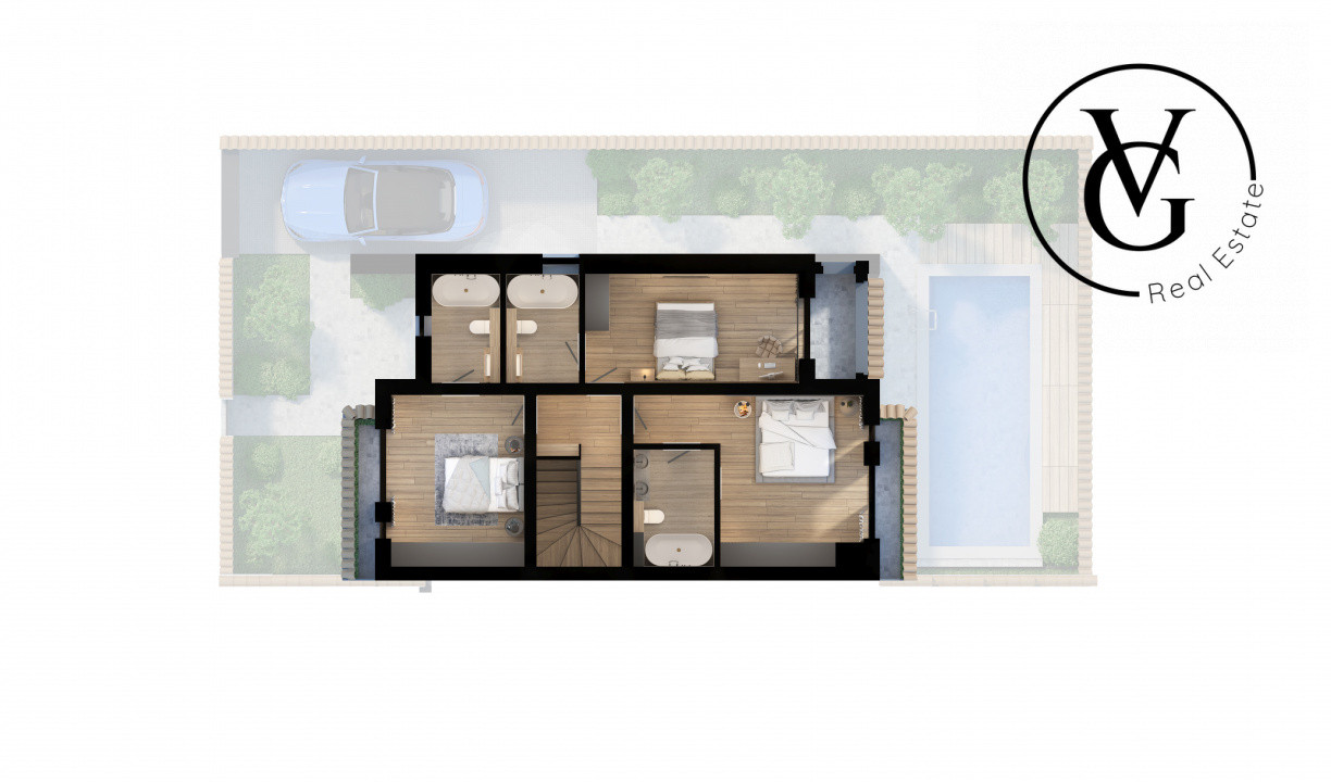 Vila - LakeSide Home - Ovidiu - Vedere catre lac -RATE LA DEZVOLTATOR