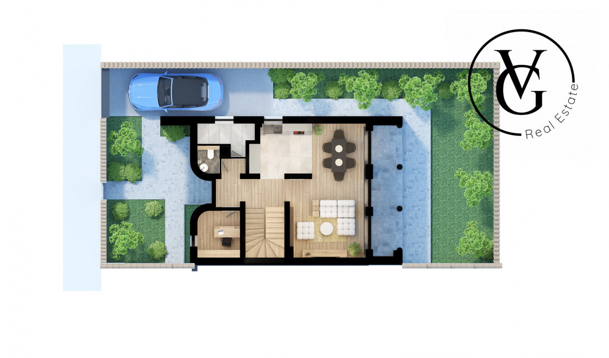 Vila - LakeSide Home - Ovidiu - Vedere catre lac -RATE LA DEZVOLTATOR