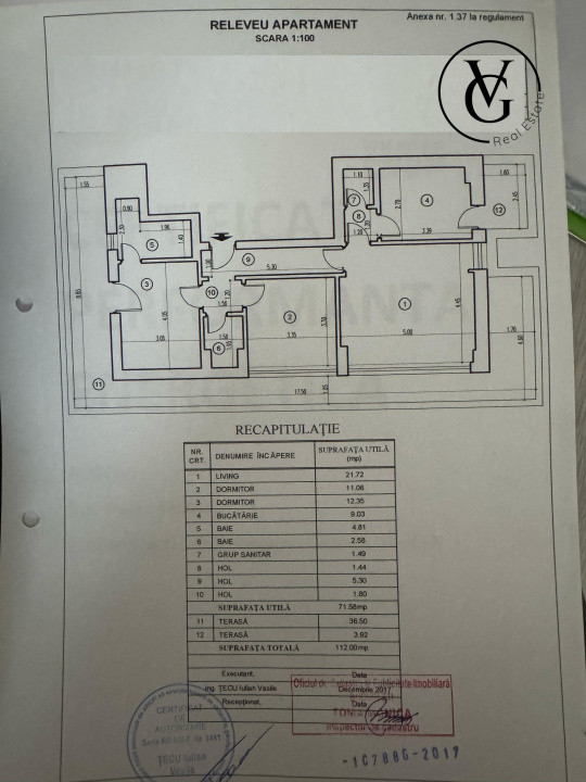 Apartament penthouse Baneasa cu vedere panoramica