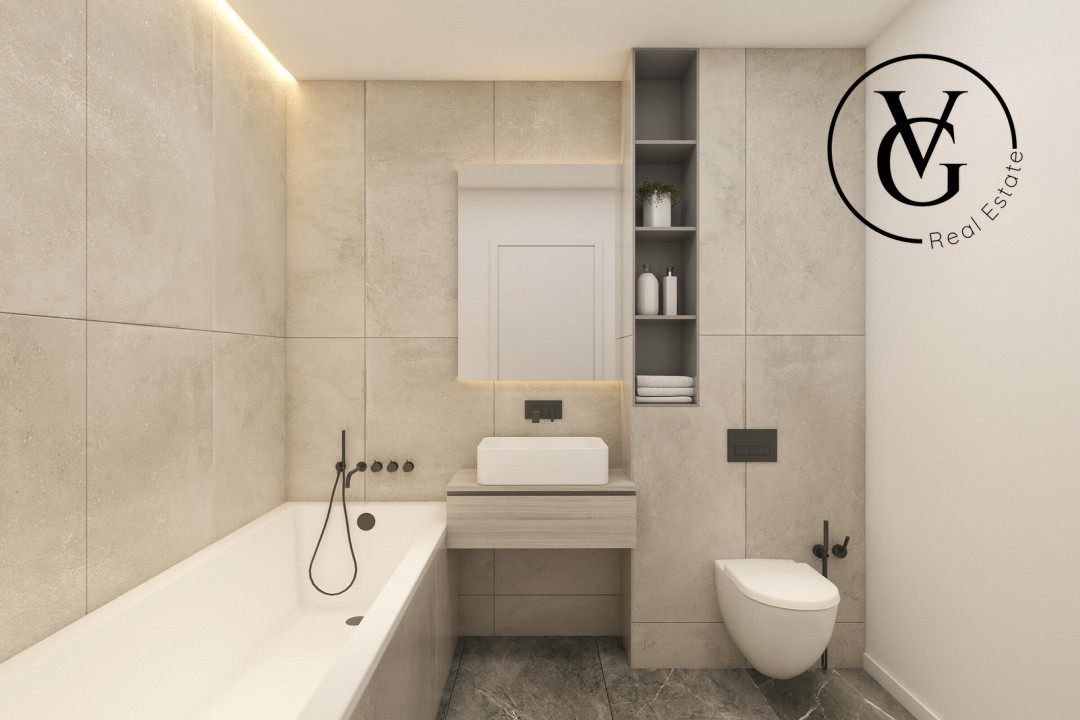 Apartament 3 camere - LakeSide Home - vedere frontala lac