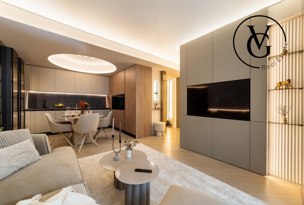  Cortina North 3 camere cu loc de parcare - amenajari Premium 