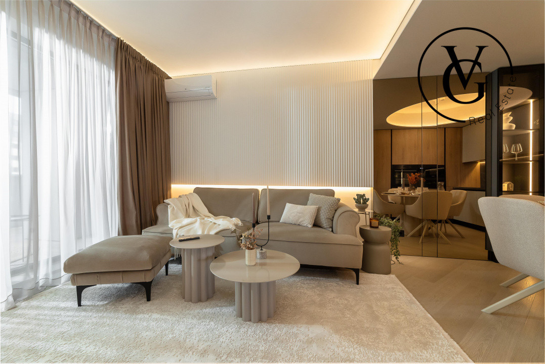  Cortina North 3 camere cu loc de parcare - amenajari Premium 
