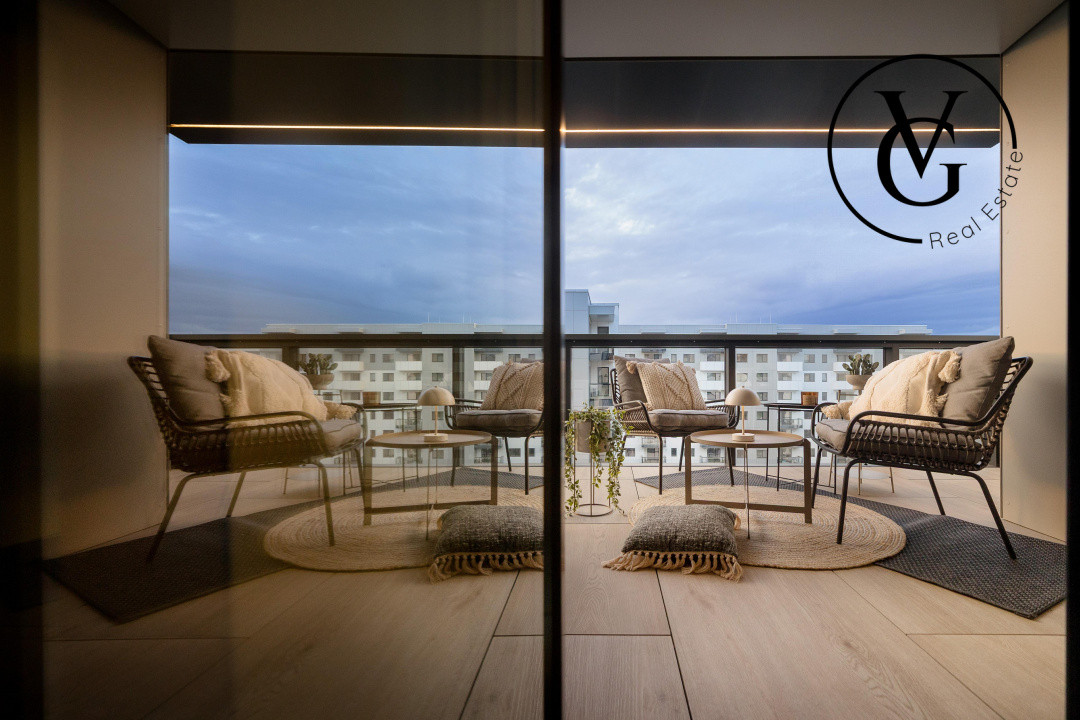  Cortina North 3 camere cu loc de parcare - amenajari Premium 