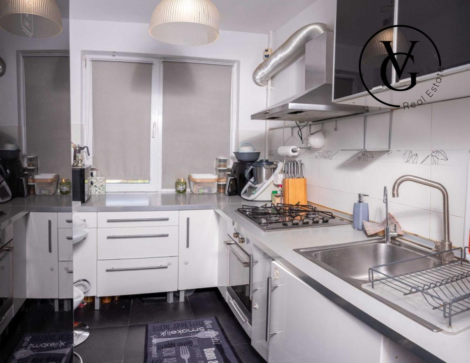 Apartament 3 camere - Piata Domenii - mobilat