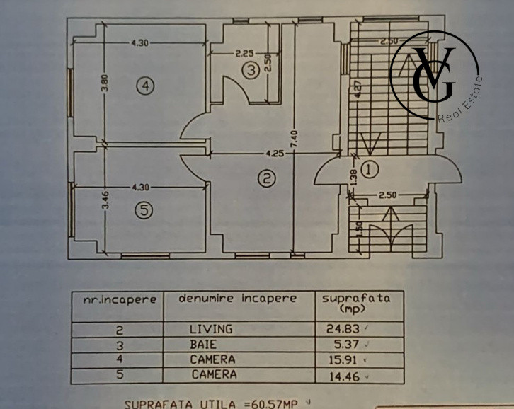 Apartament 3 camere - Bucurestii Noi - Metrou Laminorului