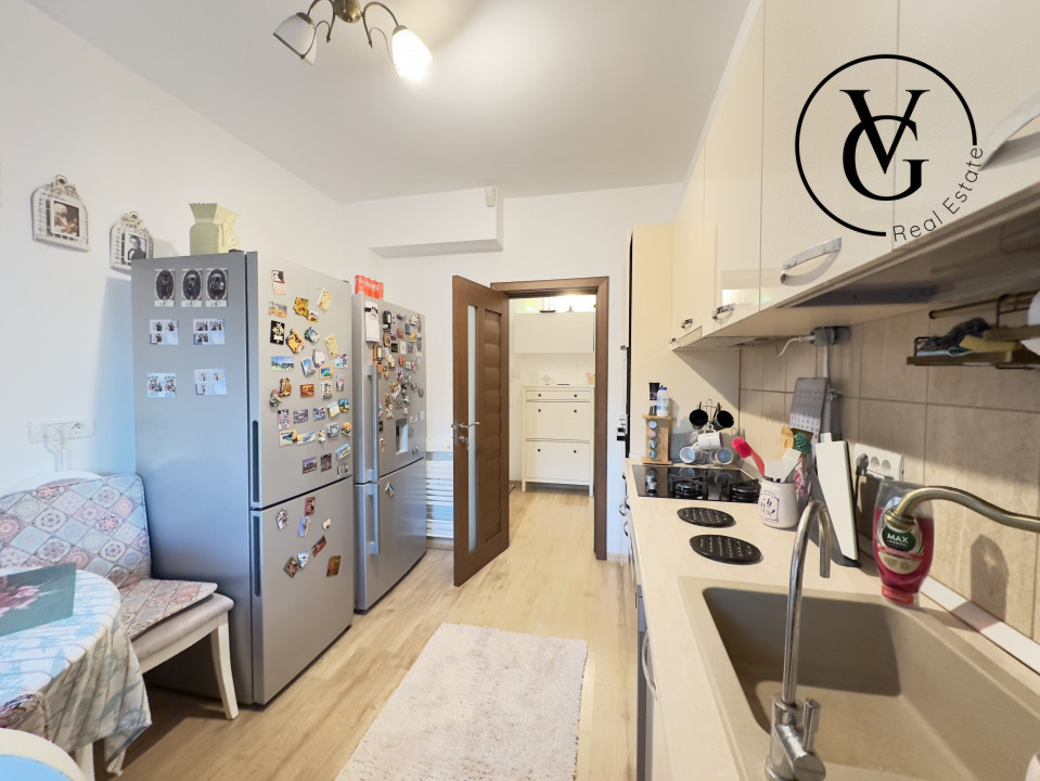 Apartament Compozitori, 101 mp curte în proprietate, garaj 