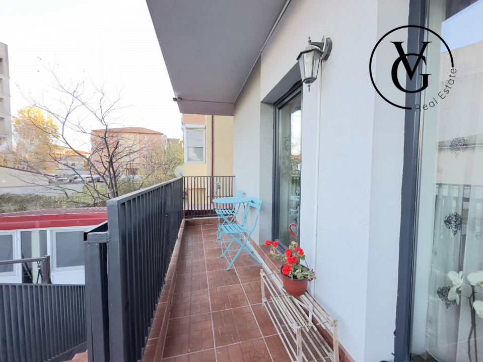 Apartament Compozitori, 101 mp curte în proprietate, garaj 
