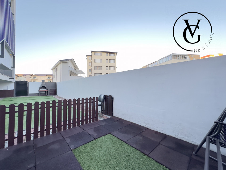 Apartament Compozitori, 101 mp curte în proprietate, garaj 
