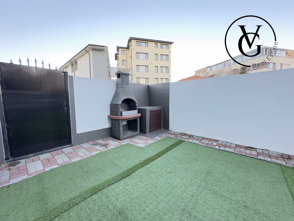 Apartament Compozitori, 101 mp curte în proprietate, garaj 