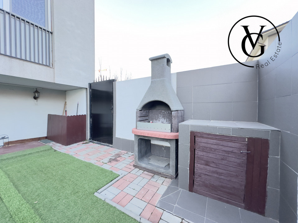 Apartament Compozitori, 101 mp curte în proprietate, garaj 