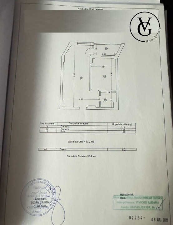 Apartament 2 camere Stefan Building Resort plaja Azimouth